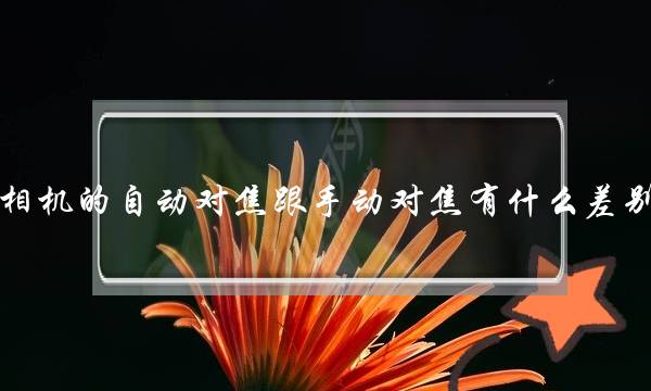 相机的自动对焦跟手动对焦有什么差别？(对焦到底是什么意思)